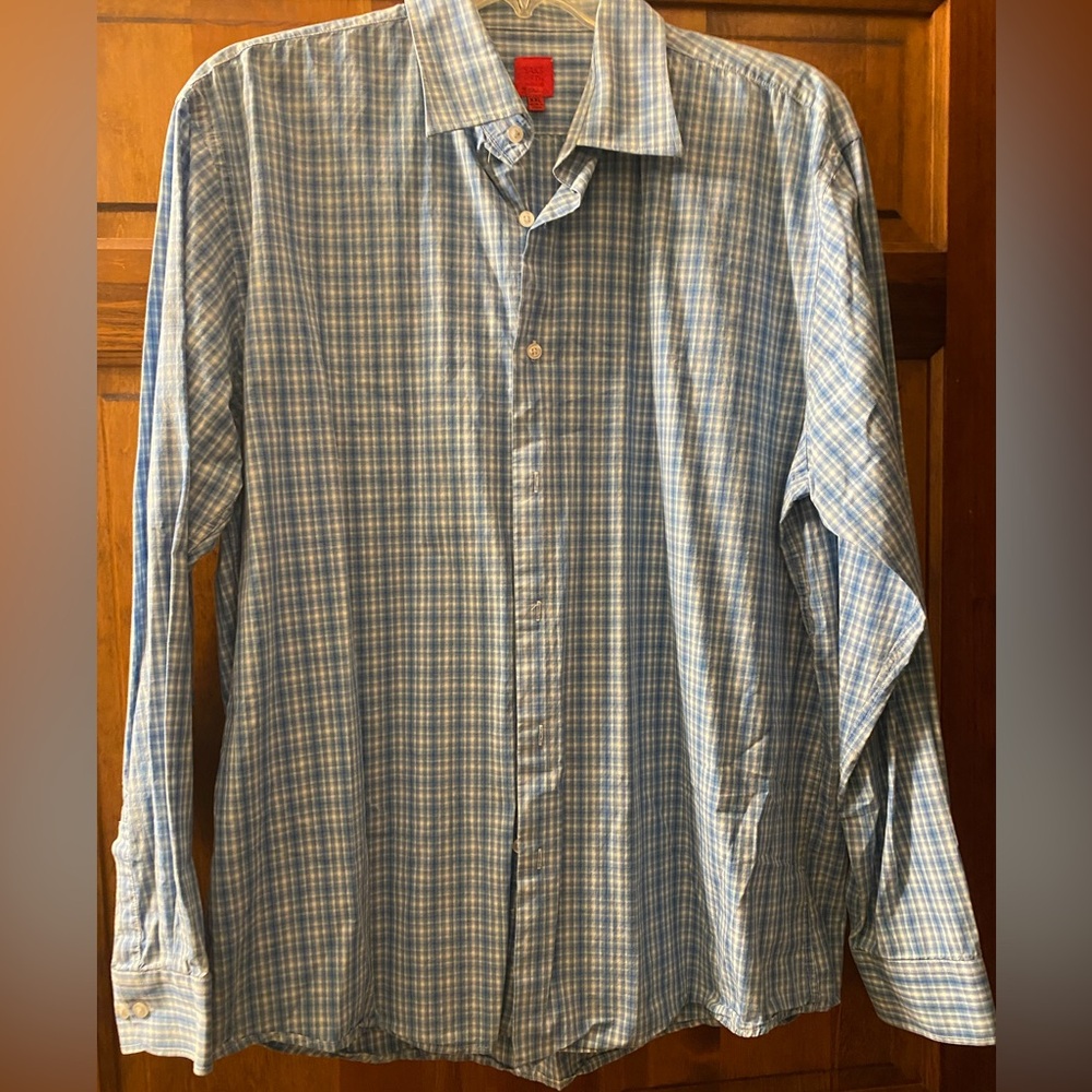 Sam’s faith avenue long sleeve button. Down size XXL. Condition/ very good.